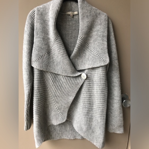 Elisabetta Collection Gray Alpaca Blend Sweater Sz XL - Picture 6 of 7